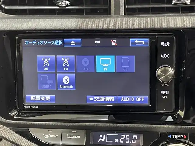 トヨタ アクア S スタイルブラック 愛知県 2017(平29)年 6万km ディープアメジストマイカメタリック 純正ナビ　/（AM/FM/CD/DVD/ SD/フルセグTV/Bluetooth）/衝突軽減ブレーキ　/ＥＴＣ　/バックカメラ　/レーンキープアシスト/横滑り防止装置　/オートハイビーム　/プッシュスタート　/スマートキー　/アイドリングストップ　/ミュージックサーバー　/純正フロアマット　/オートライト