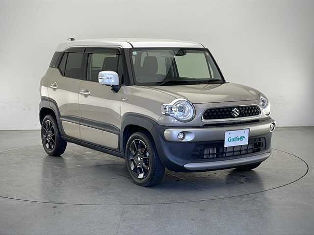 スズキ クロスビー HYBRID MZ 長野県 2019(平31)年 1.1万km キャラバンアイボリーパールメタリック/ホワイト 2トーンルーフ 4WD/純正ナビ(AVIC-RLS901ZS/BT&CD&DVD&SD&USB&フルセグTV)/バックモニター/全方位カメラ/ビルトインETC2.0/クルーズコントロール/純正ドライブレコーダー(ND-DVR1347ZS)/アイドリングストップ/衝突被害軽減ブレーキ/レーンキープアシスト/後方コーナーセンサー/前席シートヒーター/ダウンヒルアシストコントロール/電動格納ミラー/フォグランプ/オートライト/純正16インチアルミホイール装着/ドアバイザー/パドルシフト/ステアリングスイッチ/シートリフター/スマートキー/スペアキー1本/プッシュスタート