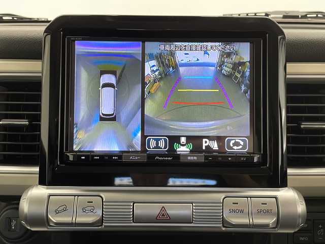 スズキ クロスビー HYBRID MZ 長野県 2019(平31)年 1.1万km キャラバンアイボリーパールメタリック/ホワイト 2トーンルーフ 4WD/純正ナビ(AVIC-RLS901ZS/BT&CD&DVD&SD&USB&フルセグTV)/バックモニター/全方位カメラ/ビルトインETC2.0/クルーズコントロール/純正ドライブレコーダー(ND-DVR1347ZS)/アイドリングストップ/衝突被害軽減ブレーキ/レーンキープアシスト/後方コーナーセンサー/前席シートヒーター/ダウンヒルアシストコントロール/電動格納ミラー/フォグランプ/オートライト/純正16インチアルミホイール装着/ドアバイザー/パドルシフト/ステアリングスイッチ/シートリフター/スマートキー/スペアキー1本/プッシュスタート