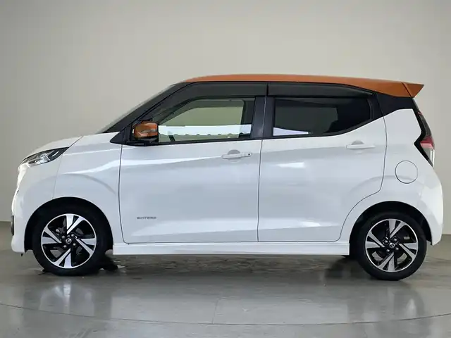 日産 デイズ ハイウェイスターG ターボ 愛知県 2019(令1)年 1.8万km プレミアムサンシャインオレンジメタリック/シルキーホワイト 純正９型ナビ　フルセグＴＶ　Ｂｌｕｅｔｏｏｔｈ　全方位カメラ　プロパイロット　前後ドラレコ　ツートンカラー　エマージェンシーブレーキ　衝突軽減　追従クルコン　ハンドル支援　ＬＥＤオートライト　禁煙車