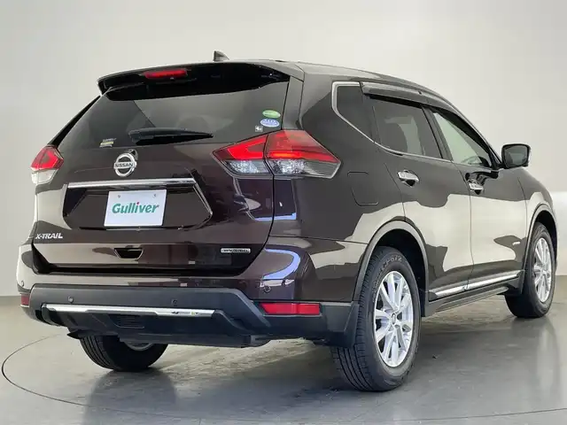 日産 エクストレイル ハイブリッド 20Xi 愛知県 2018(平30)年 7.2万km インペリアルアンバーP 純正ナビ　フルセグＴＶ　Ｂｌｕｅｔｏｏｔｈ　全方位カメラ　デジタルインナーミラー　プロパイロット　電動リアゲート　撥水シート　エマージェンシーブレーキ　衝突軽減　追従クルコン　ＬＥＤオートライト　禁煙