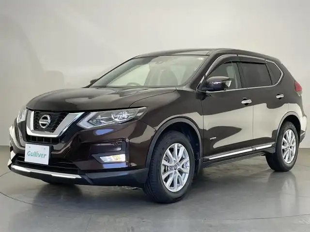 日産 エクストレイル ハイブリッド 20Xi 愛知県 2018(平30)年 7.2万km インペリアルアンバーP 純正ナビ　フルセグＴＶ　Ｂｌｕｅｔｏｏｔｈ　全方位カメラ　デジタルインナーミラー　プロパイロット　電動リアゲート　撥水シート　エマージェンシーブレーキ　衝突軽減　追従クルコン　ＬＥＤオートライト　禁煙