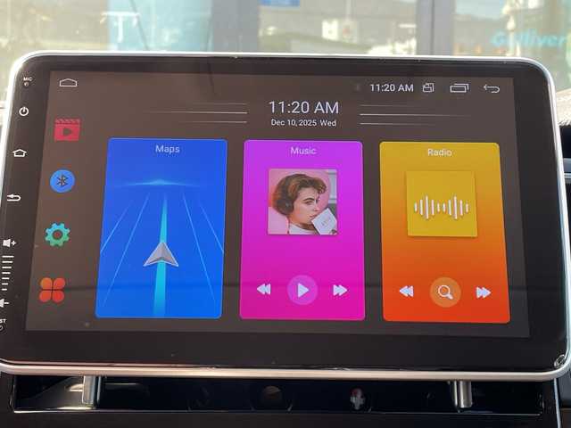 三菱 デリカＤ：５ P 長野県 2021(令3)年 5.7万km ダイヤモンドブラックマイカ 禁煙車/10インチディスプレイオーディオ/(AM/FM/Bluetooth/AppleCarPlay)/ディーゼルターボ/パートタイム4WD/GIGEARオフロードギア/(グリルガード/LEDフォグ/全オーバーフェンダー/リアラダー//ルーフラック)/1.5インチリフトアップ/GIG METAL ROCK16インチAW(235/70R16)/マッドガード/オートステップ/純正足回り車載/全方位カメラ/両側電動スライドドア/電動リアゲート/運転席電動シート/前席シートヒーター/レザーシートカバー/革巻きステアリング/ステアリングヒーター/ステアリングスイッチ/ブラインドスポットモニター/LEDヘッドライト/追従型クルーズコントロール/プッシュスタート/衝突被害軽減装置/車線逸脱警報装置/レーンキープアシスト/オートライト/オートハイビーム/フォグランプ/アイドリングストップ/バックカメラ/スマートキー/ＭＴモード付ＡＴ/パドルシフト/純正フロアマット