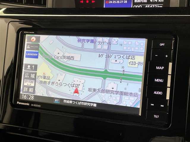 トヨタ タンク カスタムG 茨城県 2019(令1)年 4.7万km ブラックマイカメタリック/パールホワイト2トーン ストラーダ7インチナビ/フルセグTV/CD/DVD/USB/BTオーディオ/バックカメラ/プッシュスタート/スペアキー/ビルトインETC/純正フロアマット（前席ゴムマット）/両側パワースライドドア/コーナーセンサー前後/フォグランプ/純正14インチAW/LEDヘッドライト