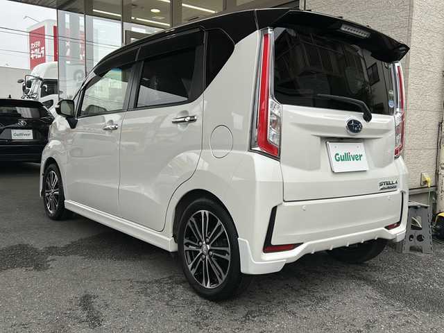スバル ステラ カスタム RS スマートアシスト 埼玉県 2017(平29)年 4.8万km パール ワンオーナー/フルセグテレビ/バックカメラ/アイドリングストップ/プッシュスタート/ETC