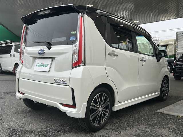 スバル ステラ カスタム RS スマートアシスト 埼玉県 2017(平29)年 4.8万km パール ワンオーナー/フルセグテレビ/バックカメラ/アイドリングストップ/プッシュスタート/ETC
