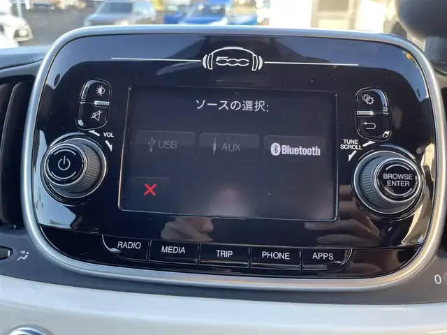 アバルト ５９５ 和歌山県 2017(平29)年 6.4万km 白 ETC/ワンオーナー/AC/純正AW/純正フロアマット