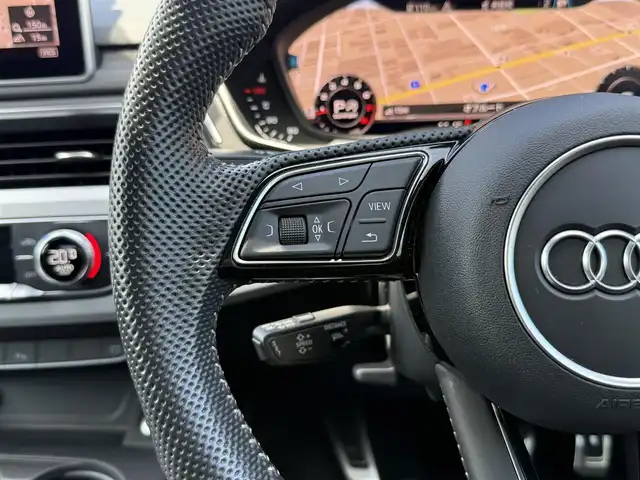 アウディ Ａ５ SB 45TFSIクワトロ スポーツ 静岡県 2020(令2)年 4.4万km グレイシアホワイトメタリック Sラインパッケージ/ハーフレザーシート/マトリクLEDヘッドライト/バーチャルコックピット/BSM/電動リアゲート/MMI/(CD/DVD/Bluetooth/フルセグ)/衝突被害軽減システム/360°カメラ/アダプティブクルーズコントロール/レーンキープアシスト/パーキングアシスト/メモリー付パワーシート/シートヒーター /アドバンストキー/ドライブレコーダー/ETC2.0/純正フロアマット/純正18インチアルミホイール/取扱説明書/スペアキー