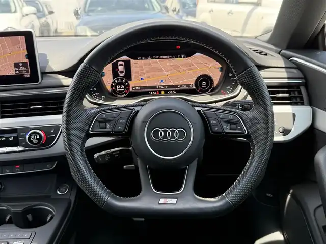 アウディ Ａ５ SB 45TFSIクワトロ スポーツ 静岡県 2020(令2)年 4.4万km グレイシアホワイトメタリック Sラインパッケージ/ハーフレザーシート/マトリクLEDヘッドライト/バーチャルコックピット/BSM/電動リアゲート/MMI/(CD/DVD/Bluetooth/フルセグ)/衝突被害軽減システム/360°カメラ/アダプティブクルーズコントロール/レーンキープアシスト/パーキングアシスト/メモリー付パワーシート/シートヒーター /アドバンストキー/ドライブレコーダー/ETC2.0/純正フロアマット/純正18インチアルミホイール/取扱説明書/スペアキー