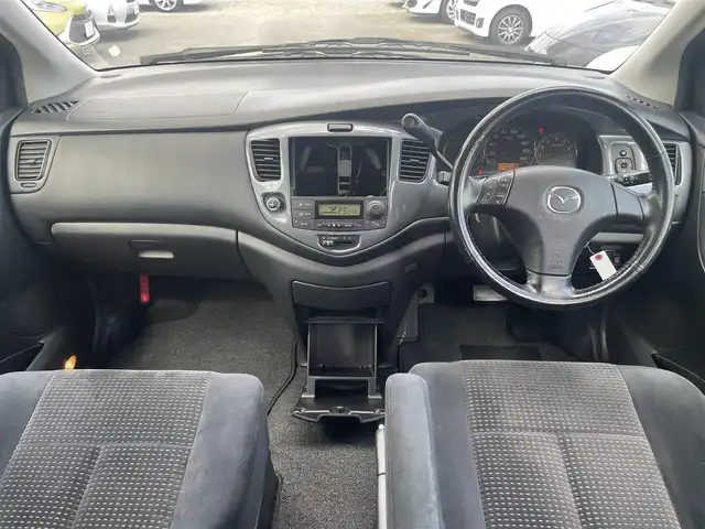 マツダ ＭＰＶ エアロリミックス 群馬県 2005(平17)年 12.2万km サンライトシルバーメタリック 革巻きステア/両側パワースライドドア/HIDヘッドライト/ETC/ヘッドライトレベライザー/ドアバイザー/電動格納ミラー/キーレス×２/整備手帳、取説