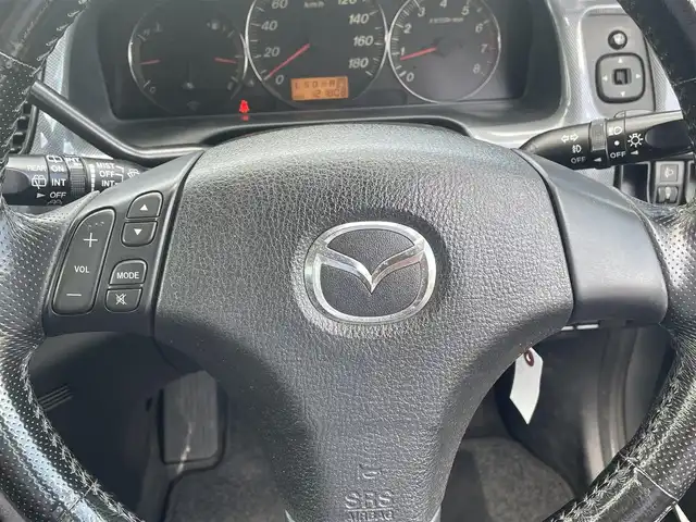 マツダ ＭＰＶ エアロリミックス 群馬県 2005(平17)年 12.2万km サンライトシルバーメタリック 革巻きステア/両側パワースライドドア/HIDヘッドライト/ETC/ヘッドライトレベライザー/ドアバイザー/電動格納ミラー/キーレス×２/整備手帳、取説