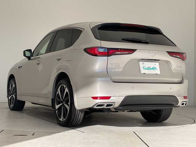 マツダ ＣＸ－６０ XD HV エクスクルーシブモダン 愛知県 2023(令5)年 1.8万km プラチナクォーツメタリック アクティブセンス　/ＢＯＳＥサウンド　/純正１２．３インチＤＡナビ　/全方位カメラ　/白革/レーダークルコン　/シートヒーター　/エアシート　/電動リヤゲート　/パワーシート　/ＨＵＤ　/コーナーセンサー　/４ＷＤ　/純正ＡＷ　/ＢＳＭ/LEDヘッド　/ステアリングヒーター　/オートマチックハイビーム/前後ドラレコ/ステアリングスイッチ　/スマートキー/プッシュスタート