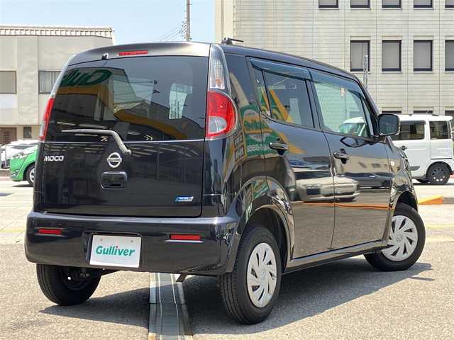 日産 モコ S 三重県 2014(平26)年 8万km ブルーイッシュブラック ♪車検 令和9年1月15日迄/スマートキー×2/プッシュスタート/アイドリングストップ/純正ナビ/・CD・SD・USB/・フルセグ/ドライブレコーダー/LEDヘッドライト/ヘッドライトレベライザー/電格ミラー/プライバシーガラス/フロアマット/ドアバイザー/ETC
