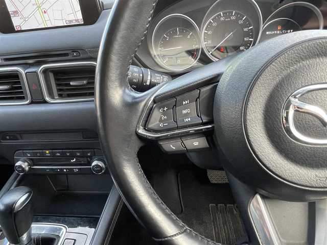 マツダ ＣＸ－５ XD Lパッケージ 群馬県 2018(平30)年 7.6万km スノーフレイクホワイトパールマイカ ワンオーナー/スマートブレーキサポート（SBS）/レーンアシストシステム（LAS）/トラクションコントロールシステム（TCS）/レーダークルーズコントロール/ヘッドアップディスプレイ/BOSEサウンド/純正SDナビ/（フルセグTV/DVD/CD/Bluetooth/USB）/360°カメラ/前後コーナーセンサー/純正ドライブレコーダー/ETC2.0/レザーシート/全席シートヒーター/ステアリングヒーター/運転席シートメモリー/前席パワーシート/パワーバックドア/電動パーキングブレーキ/オートホールド/LEDヘッドライト/フォグランプ/スマートキー2本/純正19インチアルミ