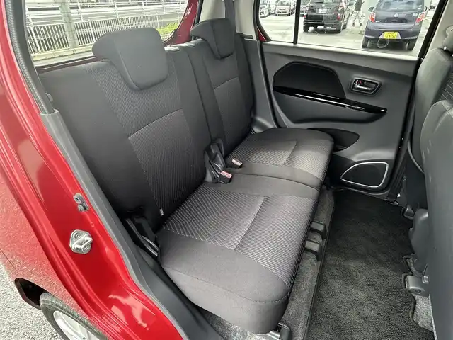 スズキ ワゴンＲ スティングレー X 群馬県 2012(平24)年 10.2万km フェニックスレッドパール 社外SDナビ　AVN112MV/　(CD ワンセグ　USB ラジオ　USB）/ETC/オートライト/アイドリングストップ/革巻きステアリング/電動格納ミラー/純正フロアマット/ドアバイザー/取扱説明書/保証書