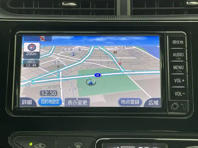 トヨタ アクア S 岡山県 2018(平30)年 5.6万km ホワイトパールクリスタルシャイン 純正ナビ/【Bluetooth/TV/CD/AUX】/バックカメラ/スマートキー/プッシュスタート/純正ドライブレコーダー（前）/コーナーセンサー/フロアマット/ＩＳＯＦＩＸ/ステアリングスイッチ/ドアバイザー/チルトステアリング/シートリフター/ウインカーミラー