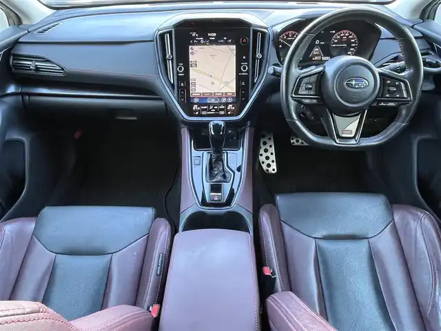 スバル レヴォーグ 1．8STIスポーツ EX 群馬県 2021(令3)年 8.4万km マグネタイトグレーメタリック 純正メモリーナビ(FM/AM/BT/USB/AUX)/アイサイト/　・プリクラッシュブレーキ/　・エマージェンシーレーンキープアシスト/　・車線逸脱防止/　・先行車お知らせ/　・青信号お知らせ/　・後退時ブレーキアシスト/　・スバルリセビークル/　・ドライバーモニタリングシステム/オートブレーキホールド/電子パーキングブレーキ/革巻きステアリング/ステアリングスイッチ/パドルシフト/プッシュスタート/ビルトインＥＴＣ/パワーバックドア/ヘッドライトレベライザー/Ｄ席メモリー機能/リアフォグ/フォグランプ/LEDヘッドライト/ドアバイザー/バニティミラー/純正フロアマット/純正アルミホイール/フルオートパワーウィンドウ/アルミスポーツペダル/純正ドラレコ/フロントガラスワイパー熱戦/ステアリング連動ヘッドライト/ドライブモード切替/保証書/取扱説明書