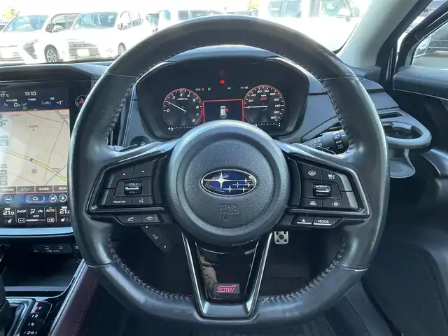 スバル レヴォーグ 1．8STIスポーツ EX 群馬県 2021(令3)年 8.4万km マグネタイトグレーメタリック 純正メモリーナビ(FM/AM/BT/USB/AUX)/アイサイト/　・プリクラッシュブレーキ/　・エマージェンシーレーンキープアシスト/　・車線逸脱防止/　・先行車お知らせ/　・青信号お知らせ/　・後退時ブレーキアシスト/　・スバルリセビークル/　・ドライバーモニタリングシステム/オートブレーキホールド/電子パーキングブレーキ/革巻きステアリング/ステアリングスイッチ/パドルシフト/プッシュスタート/ビルトインＥＴＣ/パワーバックドア/ヘッドライトレベライザー/Ｄ席メモリー機能/リアフォグ/フォグランプ/LEDヘッドライト/ドアバイザー/バニティミラー/純正フロアマット/純正アルミホイール/フルオートパワーウィンドウ/アルミスポーツペダル/純正ドラレコ/フロントガラスワイパー熱戦/ステアリング連動ヘッドライト/ドライブモード切替/保証書/取扱説明書