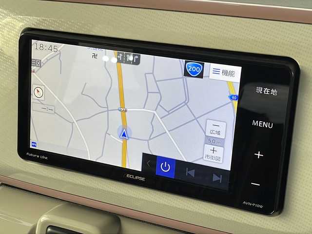 ダイハツ ムーヴ キャンバス G メイクアッフ SA Ⅱ 福岡県 2017(平29)年 4.7万km パールホワイトⅢ/ライトローズマイカメタリックⅡ 2トーン 社外7インチナビ/　（バックカメラ、TV、DVD、CD、AM、FM）/両側パワースライドドア/ETC/ドライブレコーダー前後/プリクラッシュ/横滑り防止装置/アイドリングストップ/プッシュスタート/スマートキー/スペアキー/パワーウィンドウ/電格ミラー/純正マット/ドアバイザー/保証書/取扱説明書