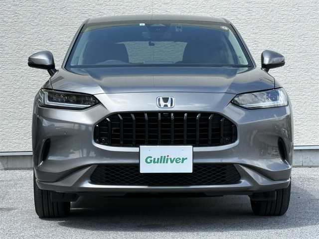 ホンダ ＺＲ－Ｖ ハイブリッド e:HEV Z 滋賀県 2023(令5)年 1.9万km スーパープラチナグレーメタリック ワンオーナー/純正メーカーナビ/　【AM・FM/Bluetooth/フルセグTV】/バックカメラ　【全方位】/レザーシート/運転席・助手席パワーシート/運転席・助手席シートヒーター/クルーズコントロール/ヒルディセントコントロール/ブレーキホールド/横滑り防止システム/レーントレーシングアシスト/ブラインドスポットモニター/コーナーセンサー/パワーバックドア/衝突軽減防止システム/置くだけ充電/前後ドライブレコーダー/ETC2.0