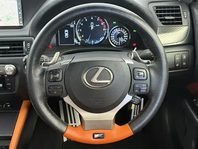 レクサス ＧＳ Ｆ 愛知県 2017(平29)年 8.3万km ダークグレーマイカ 純正SDナビ/（Bluetooth/フルセグTV/USB入力/CD/Blu-ray/DVD/AM/FM）/バックカメラ/レクサスセーフティ/レザーシート/パワーシート/シートクーラー/シートヒーター/ステアリングヒーター/メモリシート/電動シェード/ドライブレコーダー/ETC2.0/純正フロアマット/ドアバイザー/パドルシフト/オートライト/ステアリングリモコン/防眩ミラー/電動格納ミラー/サンシェード