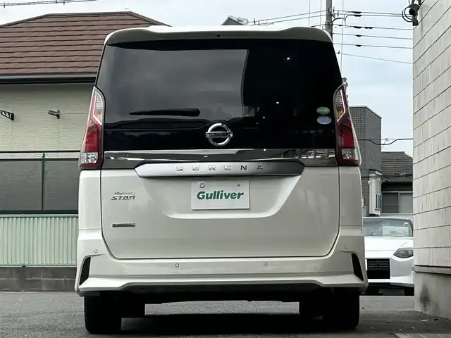 日産 セレナ ハイウェイスターVセレクションⅡ 大分県 2019(平31)年 5.1万km ブリリアントホワイトパール ・外部検査済み/・車検Ｒ８年６月まで/・純正９インチメーカーオプション/・ＣＤ/DVD/Bluetooth/・フルセグTV/・アラウンドビューモニター/・両側電動スライドドア/・レーダーブレーキ/・クルーズコントロール/・ＬＥＤヘッドライト/・スリップコントロール/・アイドリングストップ/・ドライブレコーダー/・ＥＴＣ/・スマートキー/・プッシュスタート/・フロアマット/・ドアバイザー/・新車保証書/・取扱説明書