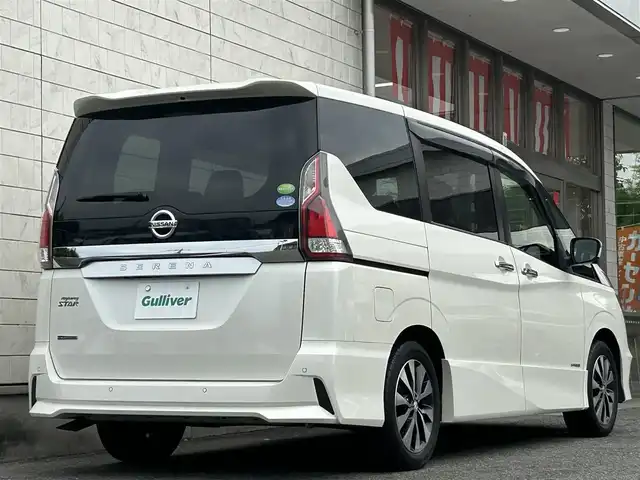 日産 セレナ ハイウェイスターVセレクションⅡ 大分県 2019(平31)年 5.1万km ブリリアントホワイトパール ・外部検査済み/・車検Ｒ８年６月まで/・純正９インチメーカーオプション/・ＣＤ/DVD/Bluetooth/・フルセグTV/・アラウンドビューモニター/・両側電動スライドドア/・レーダーブレーキ/・クルーズコントロール/・ＬＥＤヘッドライト/・スリップコントロール/・アイドリングストップ/・ドライブレコーダー/・ＥＴＣ/・スマートキー/・プッシュスタート/・フロアマット/・ドアバイザー/・新車保証書/・取扱説明書