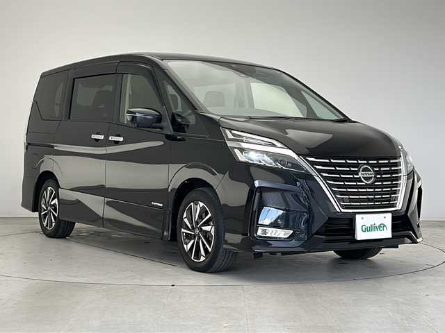 日産 セレナ ハイウェイスター V 愛知県 2020(令2)年 3.6万km ダイヤモンドブラック 純正8型SDナビ/プロパイロット/衝突軽減/全方位カメラ/純正フリップダウンモニター/両側電動スライドドア/ブラインドスポットモニター/ETC/ハンズフリーパワースライドドア/純正AW/LEDヘッドライト