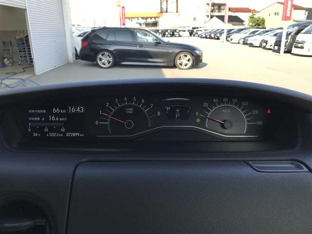 ホンダ Ｎ ＢＯＸ G EX ホンダセンシング 茨城県 2017(平29)年 7.3万km モーニングミストブルーM 純正8インチプレミアムインターナビ【VXU-185NBi】/(地デジTV・CD・DVD・BT・USB・ラジオ再生)/両側パワースライドドア/衝突軽減ブレーキ/コーナーセンサー/レーダークルーズコントロール/レーンアシスト/バックカメラ/ドライブレコーダー/ETC/オートライト/LEDヘッドライト/純正フロアマット/スマートキー/スペアキー/レザー調シートカバー