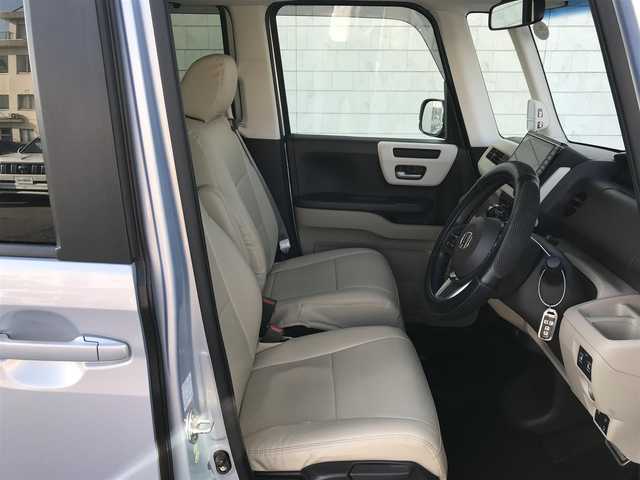 ホンダ Ｎ ＢＯＸ G EX ホンダセンシング 茨城県 2017(平29)年 7.3万km モーニングミストブルーM 純正8インチプレミアムインターナビ【VXU-185NBi】/(地デジTV・CD・DVD・BT・USB・ラジオ再生)/両側パワースライドドア/衝突軽減ブレーキ/コーナーセンサー/レーダークルーズコントロール/レーンアシスト/バックカメラ/ドライブレコーダー/ETC/オートライト/LEDヘッドライト/純正フロアマット/スマートキー/スペアキー/レザー調シートカバー