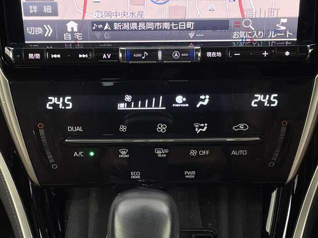 トヨタ ハリアー プレミアム 新潟県 2018(平30)年 5.8万km スパークリングブラックパールクリスタルシャイン アルパイン9型　型式X9Z/CD/DVD/BT/バックカメラ/ETC/フルセグ/パワーバックドア/トヨタセーフティセンス/コーナーセンサー/LED/冬タイヤ4本付き/パワーシート　D席/新車時保証書/取扱説明書