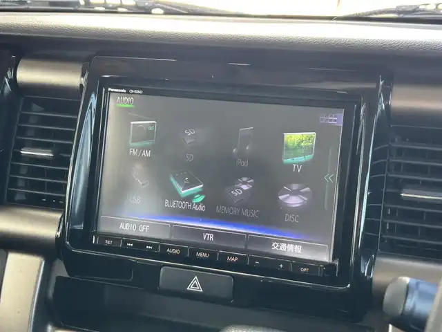 スズキ ハスラー J ブラックインテリアパッケージ 静岡県 2019(令1)年 4.5万km フェニックスレッドパール/ホワイト2トーンルーフ 純正8インチメモリーナビ/（FM/AM/CD/DVD/Bluetooth）/純正８インチメモリーナビ横滑り防止システム/レーンキープアシスト/全周囲カメラ/ビルトインETC/オートライト/ドライブレコーダー/前席シートヒーター/フルフラットシート/ベンチシート/アイドリングストップ/純正フロアマット/オートライト/純正15AW