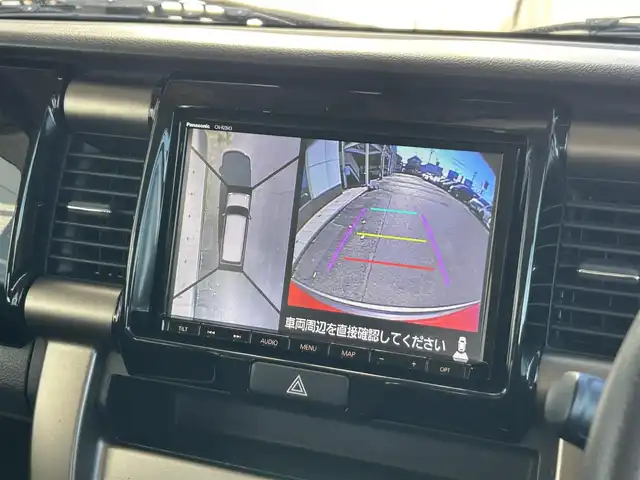 スズキ ハスラー J ブラックインテリアパッケージ 静岡県 2019(令1)年 4.5万km フェニックスレッドパール/ホワイト2トーンルーフ 純正8インチメモリーナビ/（FM/AM/CD/DVD/Bluetooth）/純正８インチメモリーナビ横滑り防止システム/レーンキープアシスト/全周囲カメラ/ビルトインETC/オートライト/ドライブレコーダー/前席シートヒーター/フルフラットシート/ベンチシート/アイドリングストップ/純正フロアマット/オートライト/純正15AW