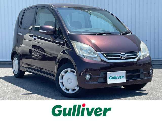 ダイハツ ムーヴ X VS Ⅲ 滋賀県 2010(平22)年 8.9万km ミスティックレッドクリスタルメタリック ＣＤオーディオ/・AM/FM/・CD/ETC/前方ドライブレコーダー/フォグライト/電動格納ミラー/スマートキー/スペアキー/フロアマット