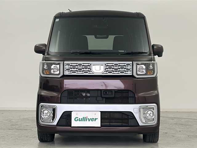 ダイハツ ウェイク G SA 宮城県 2015(平27)年 6.1万km プラムブラウンクリスタルマイカ 禁煙車/両側パワースライドドア/衝突軽減ブレーキ/社外7型ナビ/・CD・DVD・SD・USB/ワンセグTV/バックカメラ/ETC/革巻きステアリング/ステアリングスイッチ/LEDヘッドライト/フォグライト/ロールサンシェード/純正フロアマット/純正ドアバイザー/純正15インチアルミホイール/プッシュスタート/スマートキー/横滑り防止装置