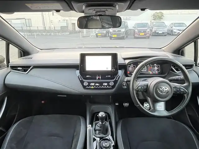 トヨタ ＧＲカローラ RZ 群馬県 2023(令5)年 2.8万km プレシャスブラックパール トヨタセーフティセンス/・衝突軽減ブレーキシステム/・レーンキープアシスト/・レーダークルーズコントロール/・オートマチックハイビーム/純正ディスプレイオーディオ/（ナビ/BT/ラジオ/フルセグTV/Miracast）/バックカメラ/ビルトインETC2.0/ステアリングスイッチ/LEDヘッドライト/フォグライト/電格ミラー/純正フロアマット/車高調/純正18インチアルミホイール/SARDフロントスポイラー/SARDフェンダー/SARDサイドスポイラー/SARDリアウィング