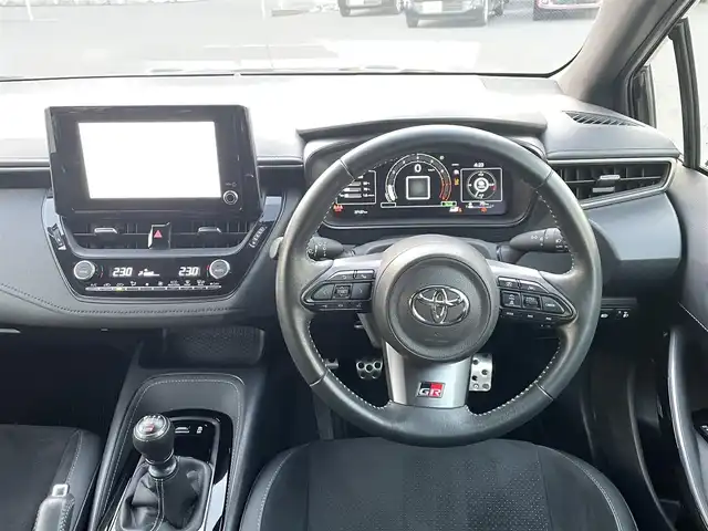 トヨタ ＧＲカローラ RZ 群馬県 2023(令5)年 2.8万km プレシャスブラックパール トヨタセーフティセンス/・衝突軽減ブレーキシステム/・レーンキープアシスト/・レーダークルーズコントロール/・オートマチックハイビーム/純正ディスプレイオーディオ/（ナビ/BT/ラジオ/フルセグTV/Miracast）/バックカメラ/ビルトインETC2.0/ステアリングスイッチ/LEDヘッドライト/フォグライト/電格ミラー/純正フロアマット/車高調/純正18インチアルミホイール/SARDフロントスポイラー/SARDフェンダー/SARDサイドスポイラー/SARDリアウィング