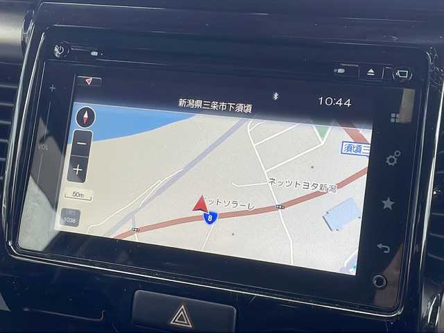 スズキ ハスラー Jスタイル Ⅱ ターボ 新潟県 2017(平29)年 9.7万km クールカーキパールメタリック/ホワイト2トーンルーフ 4WD/ナビ（Bluetooth/DTV/AUX）/全周囲カメラ/D/N席シートヒーター/クルーズコントロール/デュアルカメラブレーキサポート/HIDヘッドライト/ビルトインETC/衝突軽減/アイドリングストップ/社外15インチアルミホイール/ドアバイザー/電動格納ミラー/フォグランプ/シガーソケット