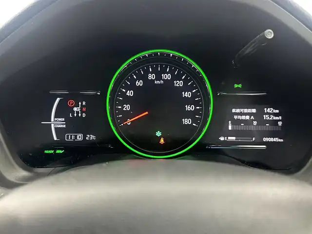 ホンダ ヴェゼル ハイブリッド RS ホンダセンシング 愛知県 2018(平30)年 9.1万km 黒 純正ナビ　/（フルセグ／ＢＴ／ＣＤ／ＤＶＤ）　/衝突軽減システム　/レーダークルーズコントロール　/バックカメラ　/横滑り防止装置　/レーンキープアシスト　/ドラレコ　/前席シートヒーター　/ビルトインETC　/純正AW