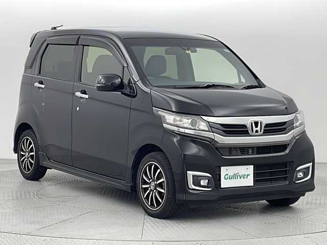 ホンダ Ｎ ＷＧＮ カスタム G SSパッケージ 新潟県 2018(平30)年 6.2万km クリスタルブラックパール 純正ナビ/　　フルセグ/CD/DVD/BT/バックカメラ/クルーズコントロール/LEDオートライト/Fフォグ/ハーフレザーシート/ステアリングスイッチ/オートエアコン/ウィンカーミラー/電格ミラー/スマートキー/ETC