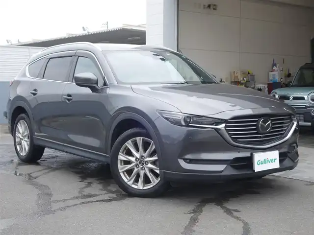 マツダ ＣＸ－８ XD プロアクティブ 静岡県 2018(平30)年 14.2万km マシーングレープレミアムM ワンオーナー／禁煙車/アイアクティブセンス/　・アドバンススマートシティブレーキサポート/　・ブラインドスポットモニター/　・レーダークルーズコントロール/　・スマートブレーキサポート/　・レーンキープアシスト/マツダコネクト/　CD/DVD/BT/USBAUX/フルセグTV/全方位カメラ/ETC/純正ドライブレコーダー/BOSEサウンドシステム（10スピーカー）/ステアリングリモコン／ハンドルヒーター/運転席メモリー機能付きパワーシート/前席シートヒーター/電動パワーバックドア/2列目キャプテンシート/ルーフレール/純正ゴムマット／ドアバイザー/取扱説明書／保証書