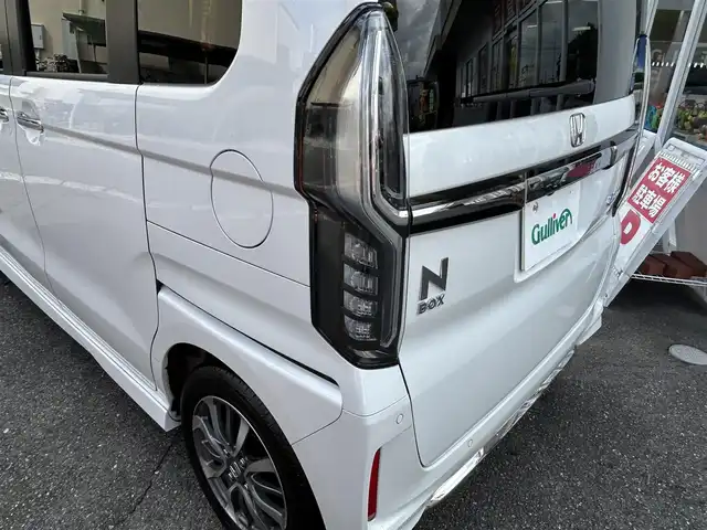 ホンダ Ｎ ＢＯＸ カスタム L 愛知県 2021(令3)年 3.4万km プラチナホワイトパール 両側パワースライドドア/純正ナビ/フルセグテレビ/バックカメラ/シートヒーター/Bluetooth/プッシュスタート/クルコン/CMBS/VSA/LKAS/パーキングセンサー/ドラレコ前後/ETC/純正アルミホイール/フォグランプ/取説、保証書、スペアキー