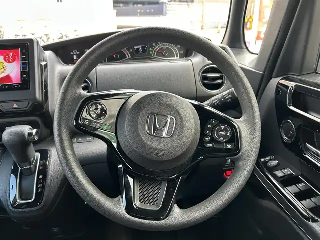 ホンダ Ｎ ＢＯＸ カスタム L 愛知県 2021(令3)年 3.4万km プラチナホワイトパール 両側パワースライドドア/純正ナビ/フルセグテレビ/バックカメラ/シートヒーター/Bluetooth/プッシュスタート/クルコン/CMBS/VSA/LKAS/パーキングセンサー/ドラレコ前後/ETC/純正アルミホイール/フォグランプ/取説、保証書、スペアキー