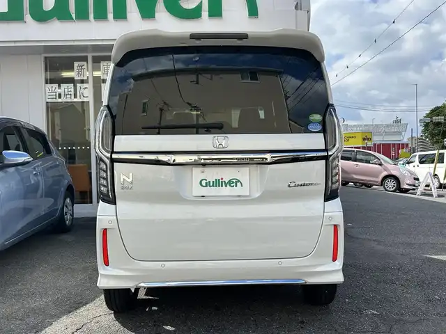 ホンダ Ｎ ＢＯＸ カスタム L 愛知県 2021(令3)年 3.4万km プラチナホワイトパール 両側パワースライドドア/純正ナビ/フルセグテレビ/バックカメラ/シートヒーター/Bluetooth/プッシュスタート/クルコン/CMBS/VSA/LKAS/パーキングセンサー/ドラレコ前後/ETC/純正アルミホイール/フォグランプ/取説、保証書、スペアキー