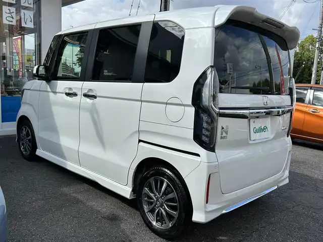 ホンダ Ｎ ＢＯＸ カスタム L 愛知県 2021(令3)年 3.4万km プラチナホワイトパール 両側パワースライドドア/純正ナビ/フルセグテレビ/バックカメラ/シートヒーター/Bluetooth/プッシュスタート/クルコン/CMBS/VSA/LKAS/パーキングセンサー/ドラレコ前後/ETC/純正アルミホイール/フォグランプ/取説、保証書、スペアキー