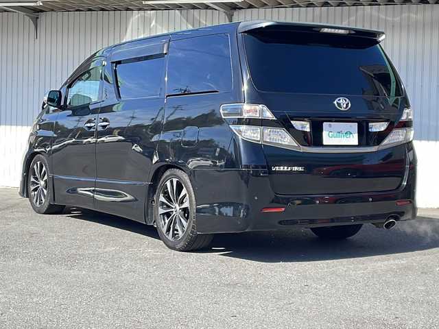 トヨタ ヴェルファイア 2．4Z プラチナセレクションⅡ 長野県 2010(平22)年 11.1万km ブラック 純正ナビ/バックカメラ/後席モニター/パワーバックドア/車高調/コーナーセンサー /社外18インチアルミ