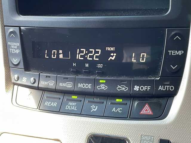 トヨタ ヴェルファイア 2．4Z プラチナセレクションⅡ 長野県 2010(平22)年 11.1万km ブラック 純正ナビ/バックカメラ/後席モニター/パワーバックドア/車高調/コーナーセンサー /社外18インチアルミ