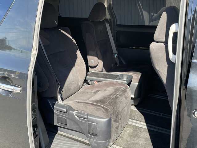 トヨタ ヴェルファイア 2．4Z プラチナセレクションⅡ 長野県 2010(平22)年 11.1万km ブラック 純正ナビ/バックカメラ/後席モニター/パワーバックドア/車高調/コーナーセンサー /社外18インチアルミ