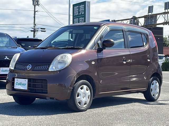 日産 モコ E ショコラティエ 徳島県 2009(平21)年 12.6万km マルーンブラウンパール CDプレーヤー/ラジオ/電動格納ミラー/シガーソケット/ヘッドライトレベライザー/ドアバイザー/スマートキー/ベンチシート/盗難防止装置/オートライト/ハロゲンヘッドライト/ダブルエアバック
