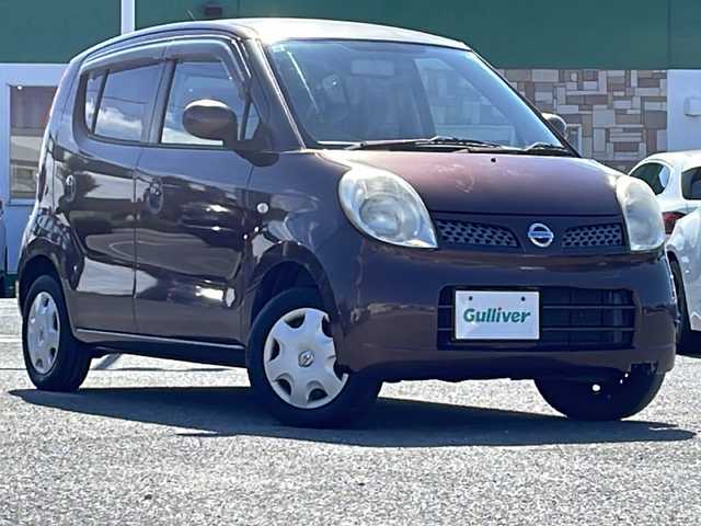 日産 モコ E ショコラティエ 徳島県 2009(平21)年 12.6万km マルーンブラウンパール CDプレーヤー/ラジオ/電動格納ミラー/シガーソケット/ヘッドライトレベライザー/ドアバイザー/スマートキー/ベンチシート/盗難防止装置/オートライト/ハロゲンヘッドライト/ダブルエアバック